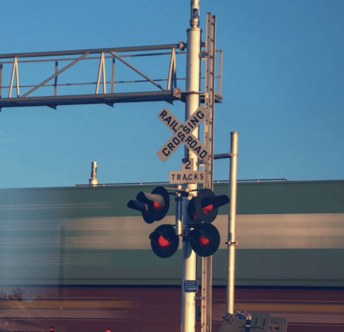 Crossbuck sign
